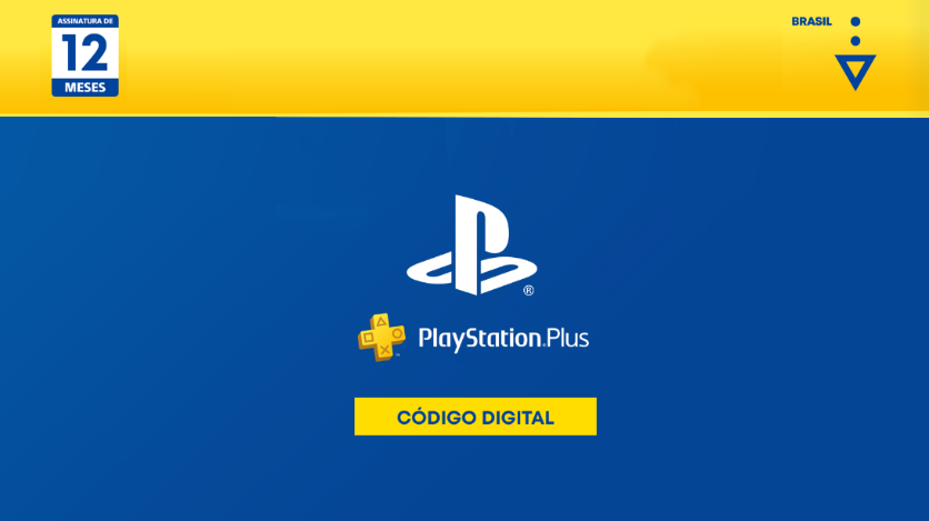 PlayStation Plus: 12 Meses de Assinatura - Digital [Exclusivo