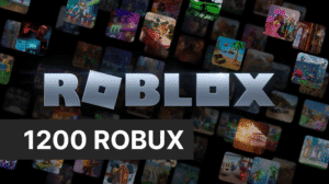 Cartão Roblox 1200 Robux - Cartão Presente Roblox - Desconto no Preço